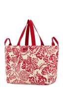 Dsquared Printed Canvas Shopping Bag