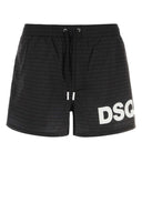 Dsquared Printed Polyester Swimming Shorts