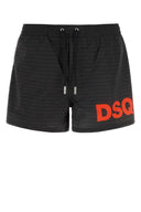 Dsquared Printed Polyester Swimming Shorts