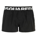 Dsquared Black Polyester Swimming Shorts