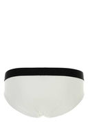 Dsquared White Stretch Cotton Brief