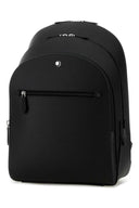 Montblanc Black Leather Backpack