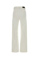 Jeans Lemaire in denim bianco