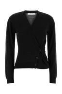 Lemaire Black Wool And Acrylic Sweater