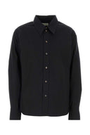 Camicia Lemaire in popeline nero