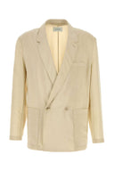 Blazer Lemaire in jersey color sabbia