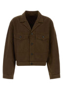 Lemaire bruin gabardine jasje