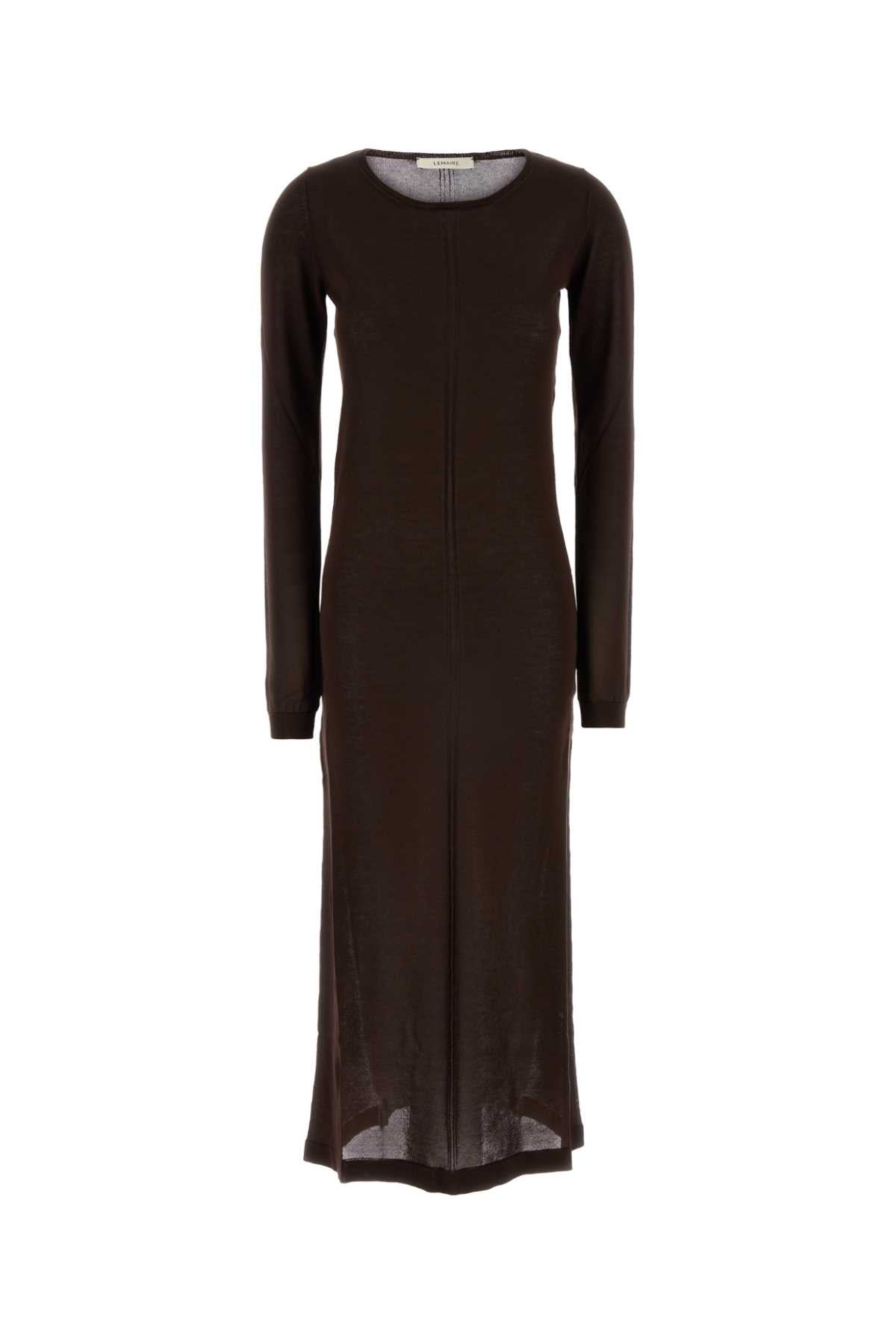 Lemaire Chocolate Knit Dress