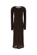 Lemaire Schokoladen-Strickkleid