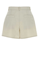 Shorts Lemaire in cotone avorio