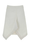 Lemaire White Denim Skirt