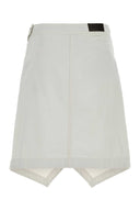 Lemaire White Denim Skirt