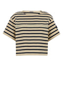 Moncler Embroidered Cotton Oversize T Shirt