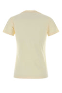 Moncler Cream Cotton T Shirt