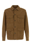 Moncler Biscuit Cotton Blend Amnicon Jacka