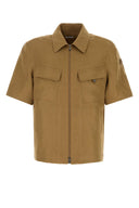 Moncler Camel Linen Shirt