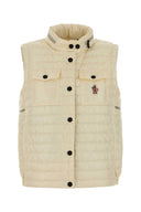 Moncler Grenoble Chaqueta De Plumas De Nylon Gumiane Color Crema