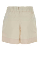 Moncler Grenoble Cream Polyester Shorts