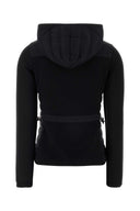 Moncler Grenoble Black Stretch Polyester Blend Jacket