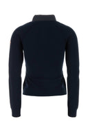 Moncler Grenoble Navy Blue Knit Cardigan