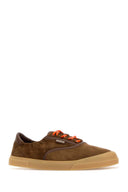 Moncler Brown Suede Vera Leisure Sneakers