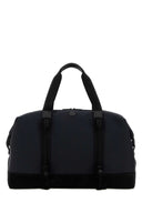 Moncler Navy Blue Canvas Travel Bag