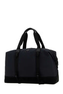 Moncler Navy Blue Canvas Travel Bag