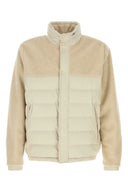 Moncler Sand Polyester Mistral Down Jacket
