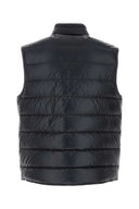 Moncler Navy Blue Nylon Sleeveless Gui Down Jacket