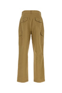 Moncler Beige Stretch Cotton Cargo Pant