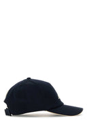 Moncler Navy Blue Cotton Baseball Cap
