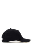Moncler Black Cotton Baseball Cap