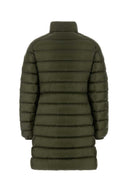 Moncler Olive Green Nylon Genet Down Jacket