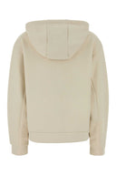 Moncler Ivory Cotton Blend Oversize Sweatshirt