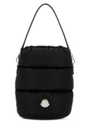 Moncler Black Canvas Caradoc Bucket Bag