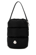 Moncler Black Canvas Caradoc Bucket Bag