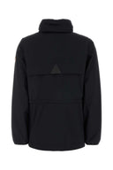 Moncler Grenoble Black Stretch Nylon Soulare Windbreaker