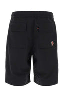 Moncler Grenoble Black Polyester Bermuda Shorts