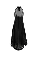 Gimaguas Black Cotton Bomba Dress