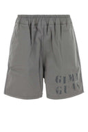 Gimaguas Grey Cotton Gima Shorts