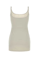 Gimaguas Chalk Stretch Nylon Lula Mini Dress