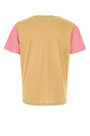 Gimaguas Beige Cotton Sleeve T Shirt