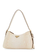 Prada Ivory Leather Aimã©E Shoulder Bag