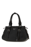 Prada Black Leather Large Handbag
