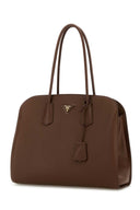 Prada Chocolate Leather Shopping Bag