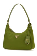 Prada Pistachio Green Re Nylon Prada Re Edition 2005 Shoulder Bag