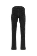 Seven For All Mankind Black Stretch Denim Slimmy Tapered Jeans