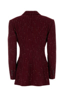Blazer in tweed ricamato di Dolce & Gabbana