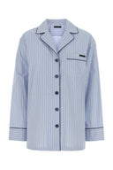 Camicia in misto cotone ricamato Dolce & Gabbana