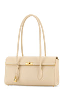 Borsa a tracolla Marlene in pelle avorio Dolce & Gabbana